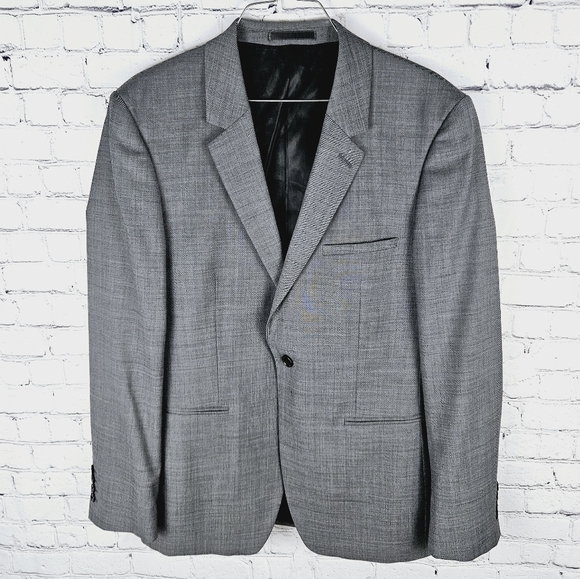 REISS | 3 piece grey/silver single button jacket suit set - Picture 5 of 16